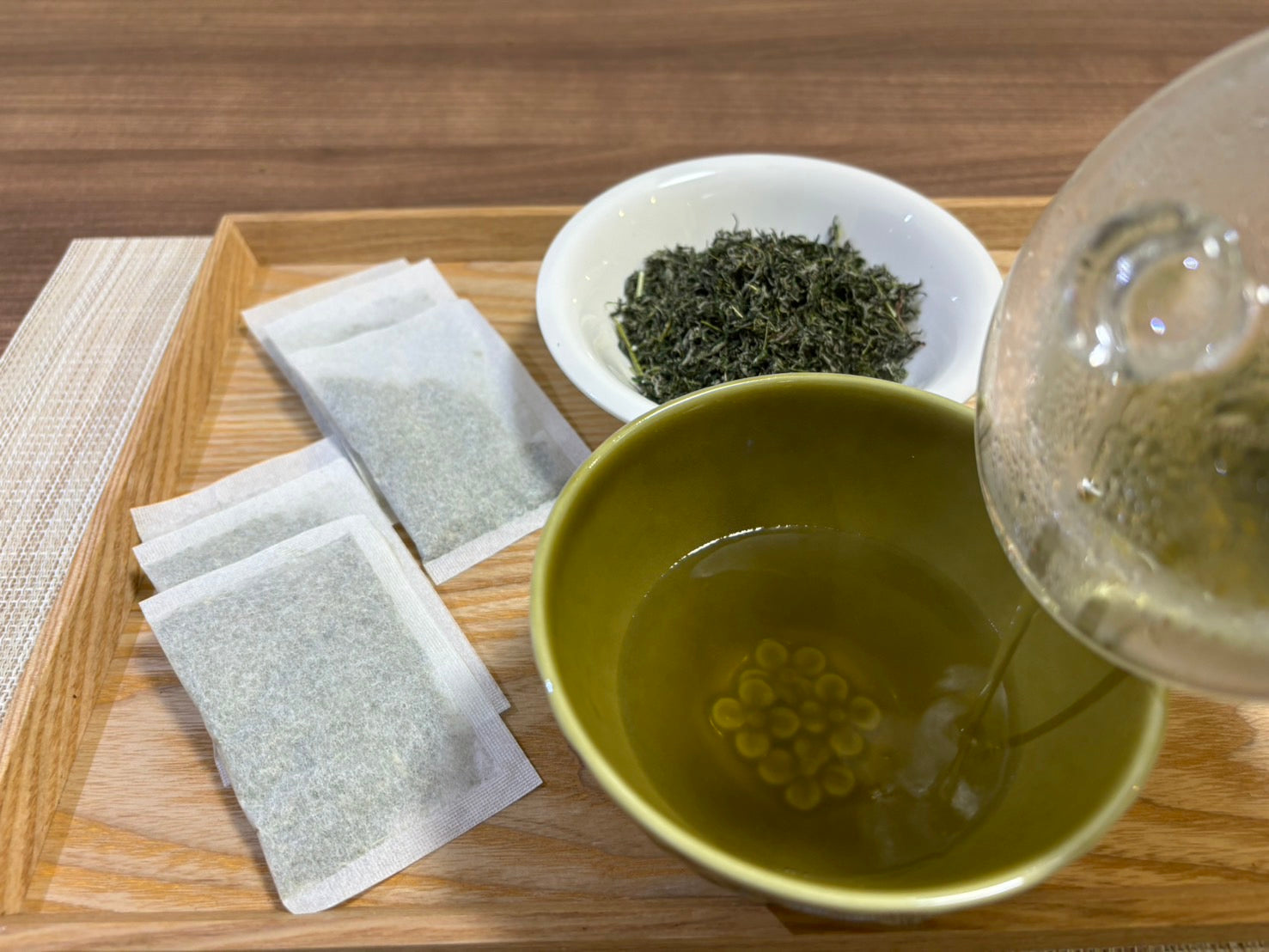 【お得セット 飛脚ゆうパケット便で発送】深吉野よもぎ茶_Tsa Bag(30包×3袋)