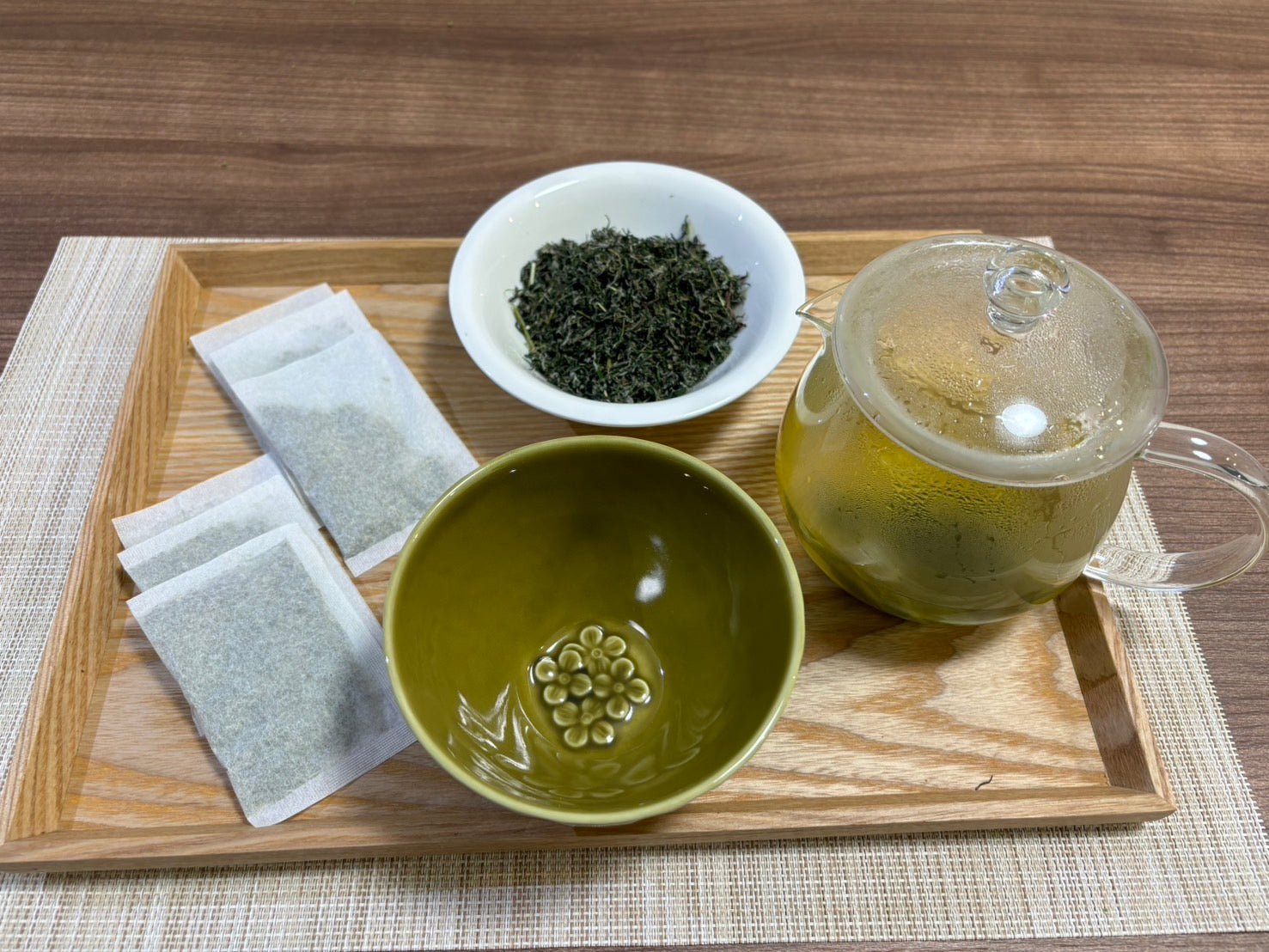 【お得セット レターパックプラスで発送】深吉野よもぎ茶_Tsa Bag(30包×4袋)
