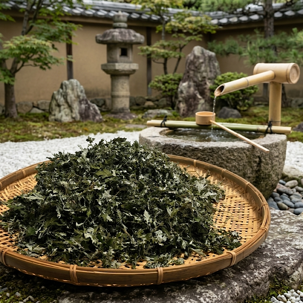 pe_ia 　セール！　乾燥よもぎ　5kg以上　よもぎ 深吉野よもぎ乾燥葉_1kg_栽培期間中農薬不使用・有機質肥料